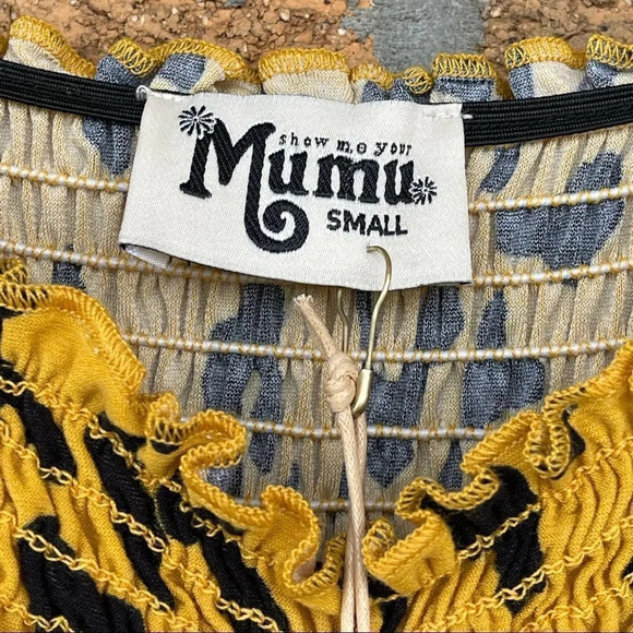 Show Me Your Mumu The Smooch Dress in leopard print small - Picture 6 of 15